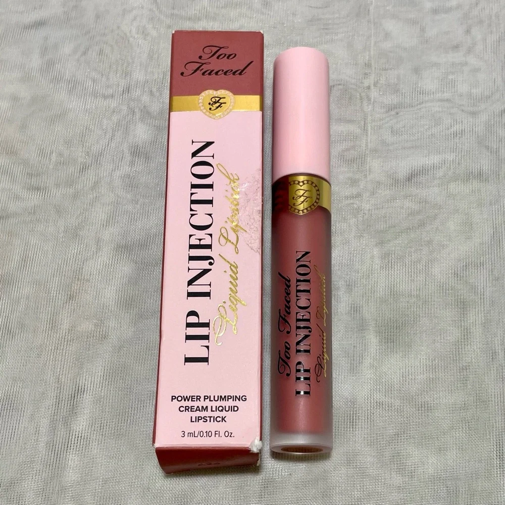 Too Faced Lip Injection Power Plumping Cream Liquid Lipstick - Color Size Queen